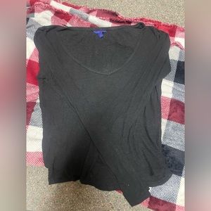 V neck thin long sleeve